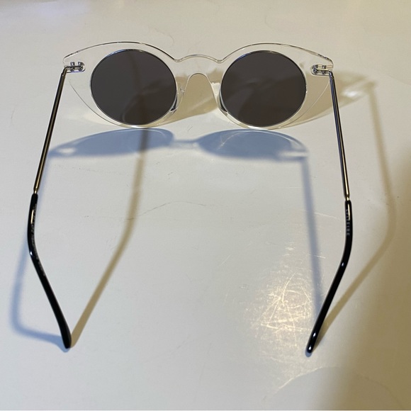 Spitfire Super Symmetry Cat 3 sunglasses clear/mirrored lens NWOT see pics - Picture 8 of 9